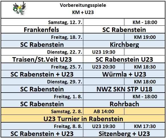 VorbereitungsspieleSommer2025 ohneLogo