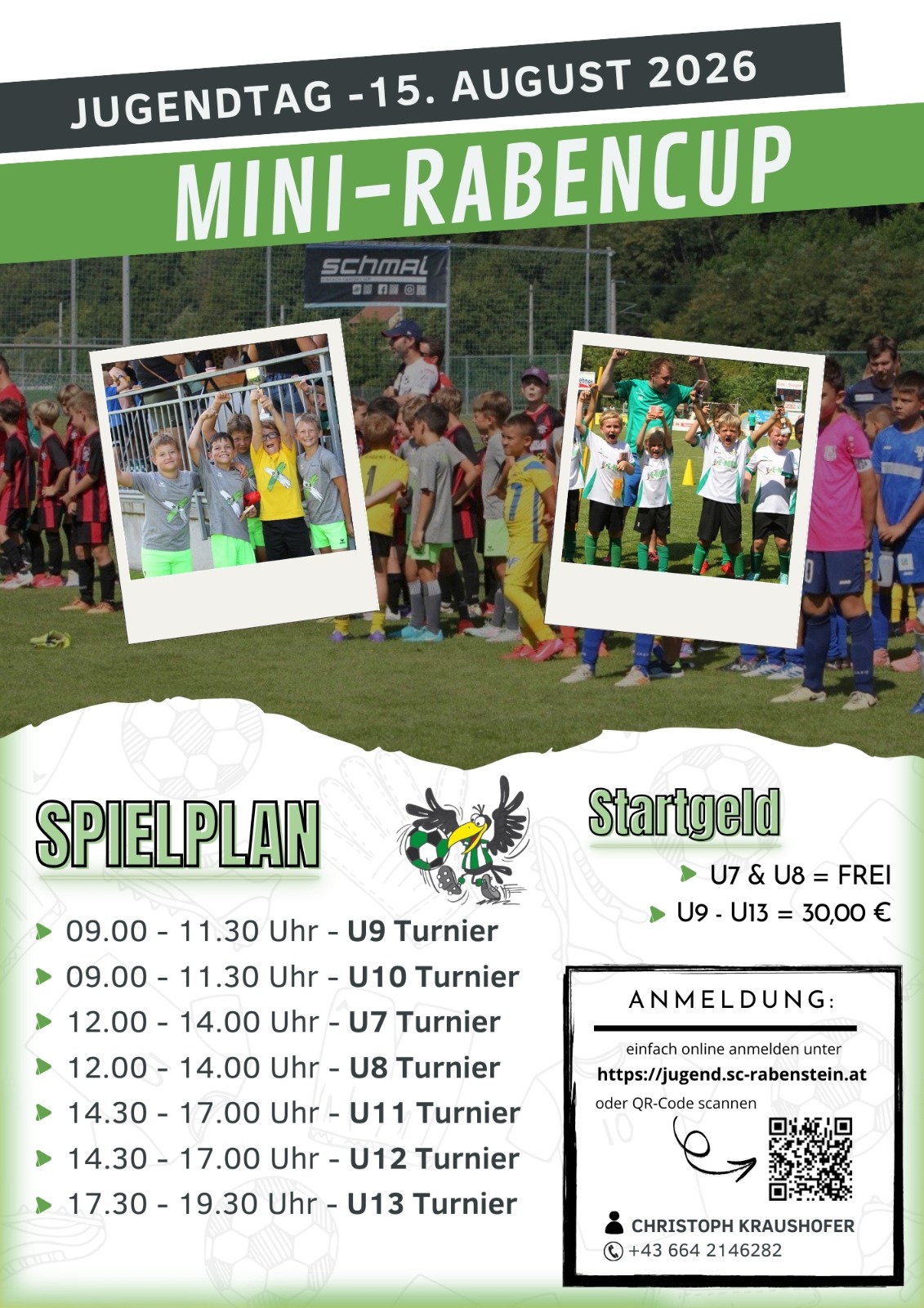Jugendtag beim SC Rabenstein! 🤍💚