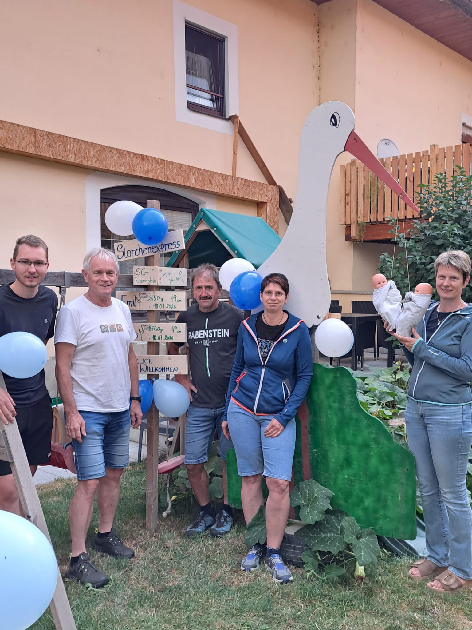 Gratulation zum Nachwuchs